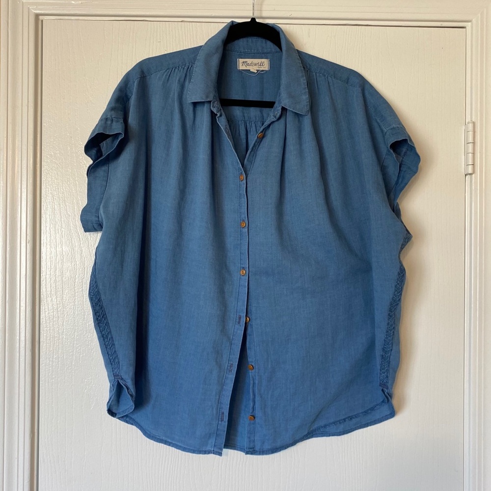 Madewell chambray button-down shirt
